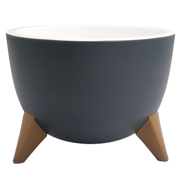 Горщик для квітів Ufo 10 л антрацитовий