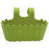 Горщик для квітів балконний підвісний Akasya 3,5 л зелений