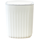 Сенсорное мусорное ведро JAH 12 л прямоугольное Nordic белое-серое Сенсорное мусорное ведро JAH 12 л прямоугольное Nordic белое-серое