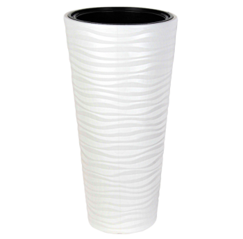 Горщик для квітів Kumsal 5,5 л білий