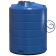 Ємність 3000 л дві горловини вертикальна синя