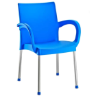 Крісло Irak Plastik Sumela алюмінієві ніжки блакитний