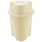 Відро для сміття Planet Twist 15 л крем