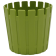 Горшок для цветов Akasya 3,5 л зеленый