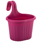 Горщик для квітів балконний підвісний Camellia 3 л фіолетовий