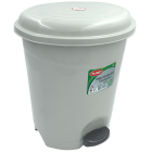 Відро для сміття з педаллю Planet №3 12 л сірий