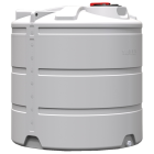 Ємність 5000 л вертикальна кришка з клапаном біла Viger