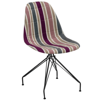 Стілець Tilia Eos-X сидіння з тканиною, ніжки металеві фарбовані ARTCLASS 903