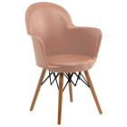 Крісло Tilia Gora-V ніжки букові світло коричневе