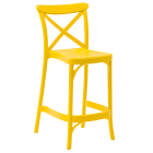 Стілець барний Tilia Capri 75 см жовтий