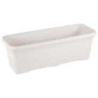 Горшок для цветов балконный Wire 12 л белый