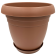 Горщик для квітів Nergiz 10,5 л коричневий