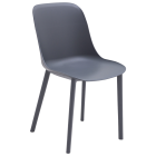 Стілець Tilia Shell-P вугільний