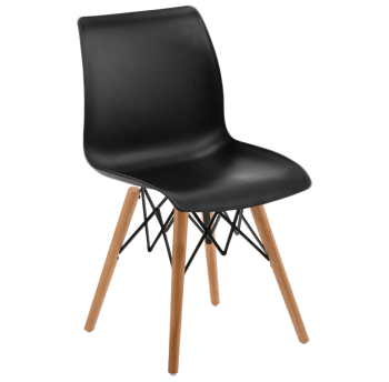Стілець Tilia Laser-V ніжки букові чорний