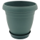 Горщик для квітів Nergiz 2 л темно-зелений
