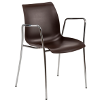 Кресло Tilia Laser ножки хромированные венге