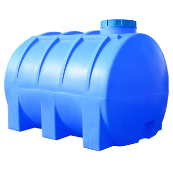Бак 3000 л горизонтальний ПБ блакитний