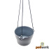 Горщик для квітів Manolya Macrame 5 л антрацитовий