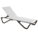 Шезлонг Papatya Wave сіро-коричневий 61, сітка біла 5001