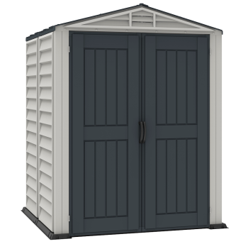 Сарай пластиковий YardMate 171x171x210 см темно-сірий