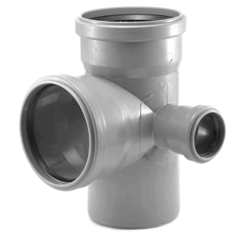 Крестовина 110 / 50 / 90° двухплоскостная  (правая) внутренняя  Mplast