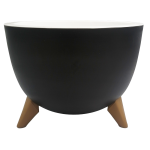 Горшок для цветов Ufo 10 л черный