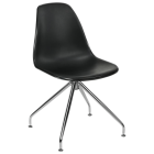 Стілець Tilia Eos-Z ніжки металеві чорний - чорний