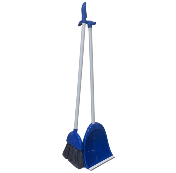 Мітла з совком Planet Royal синя