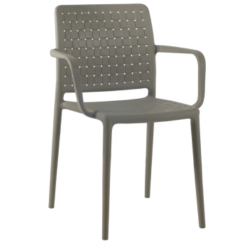 Крісло Papatya Fame-K сіро-коричневий