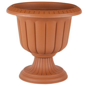 Горщик для квітів на ніжці Nergiz 47 л теракотовий