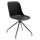 Стілець Tilia Shell-ZP чорний - чорний