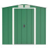 Сарай металевий ECO 202x182x181 см зелений з білим