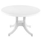 Стіл круглий Papatya Фаворит 120 білий
