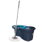 Набір для прибирання Planet Spin Mop Mini Eco 14 л антрацитовий-бірюзовий