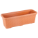 Горшок для цветов балконный Wire 12 л терракотовый