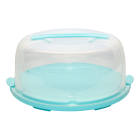 Тортовниця d28,5 см бірюзова