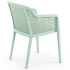 Крісло Tilia Octa сіро-зелене