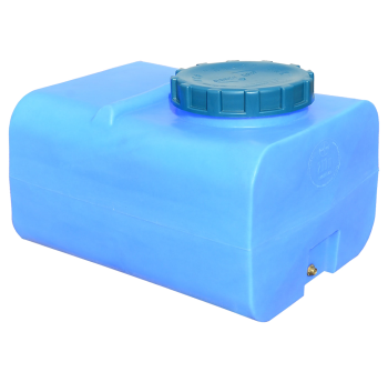 Бак 200 л квадратний ГК ПБ блакитний