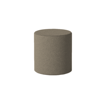 Пуф Papatya Aura круглий D45 см (Batyline Eden) мускатний горіх 00563