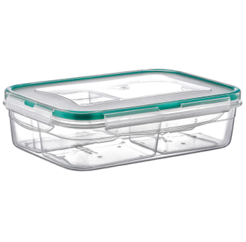 Контейнер Fresh Box 4 відсіки 0,25 л + 0,25 л + 0,25 л + 0,25 л прозорий