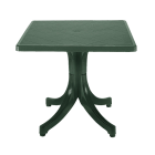 Стіл квадратний Papatya Фаворит 80x80 зелений