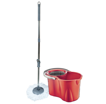Набір для прибирання Planet Spin Mop Classic 19 л червоний