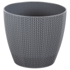 Горщик для квітів Sumela 0,5 л антрацитовий 
