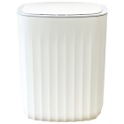 Сенсорне відро для сміття JAH 12 л прямокутне Nordic білий-сірий