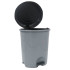 Відро для сміття з педаллю Planet №2 6 л антрацитове