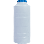 Бочка 400 л вертикальна ВО ПБ біла