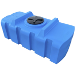 Емкость 650 л квадратная ХБП голубая