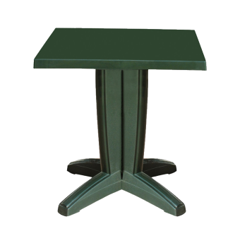 Стіл квадратний Papatya Браво 70x70 зелений