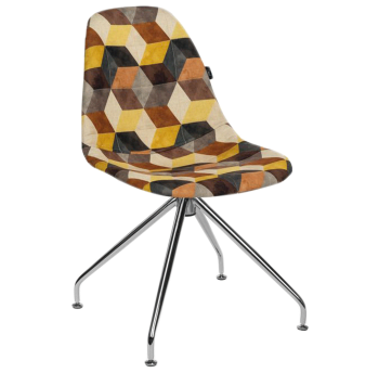 Стул Tilia Eos-Z сиденье с тканью, ножки металлические SIESTA 301