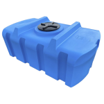 Емкость 850 л квадратная ХБП голубая